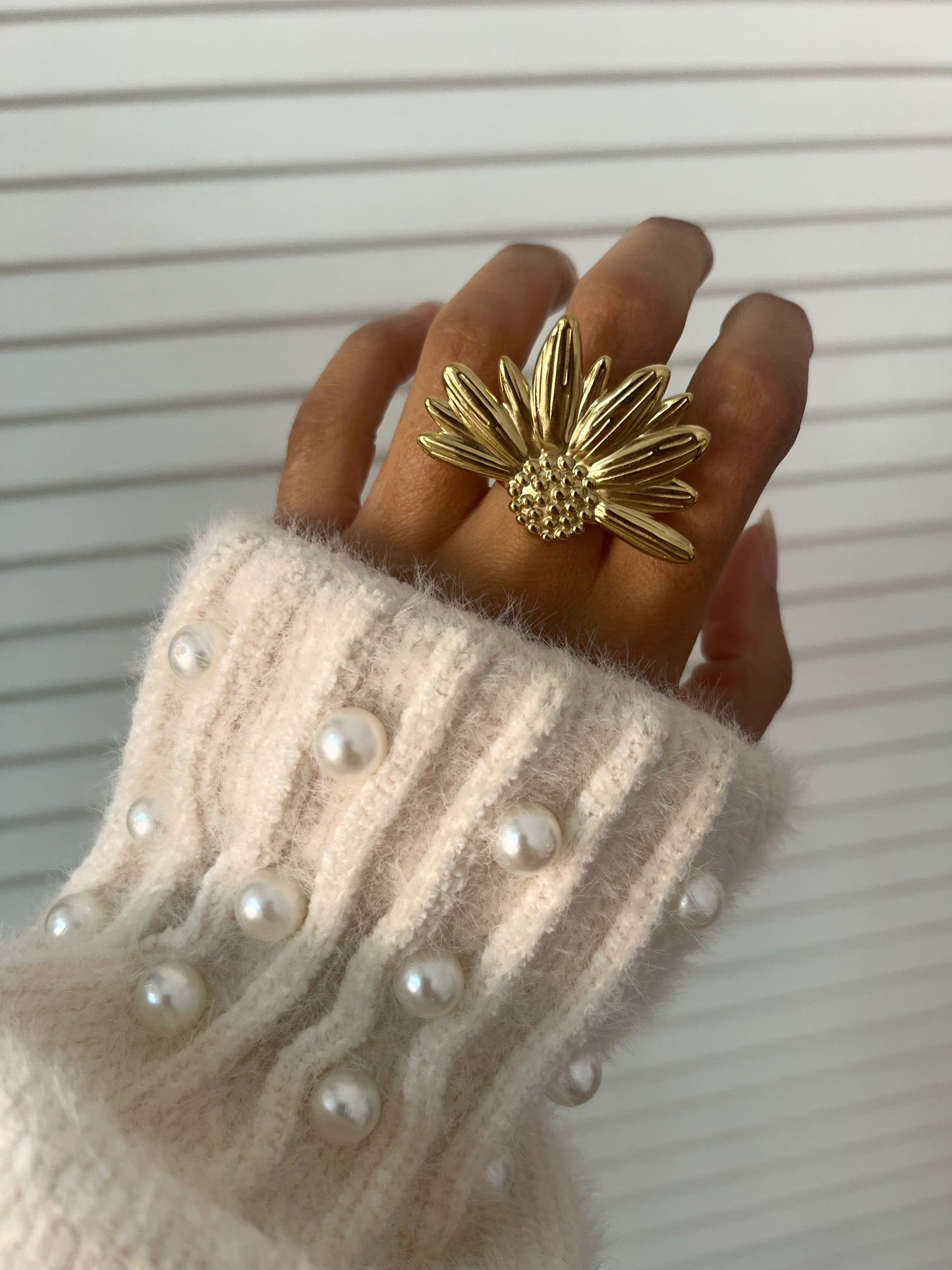Halber Blumenring