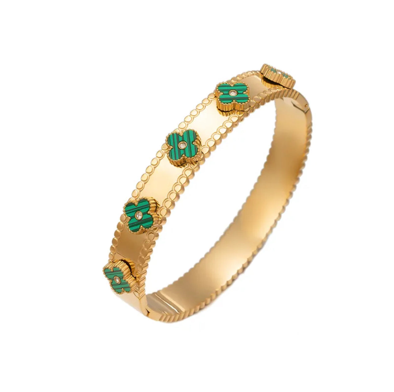 Bangle Floral Stone