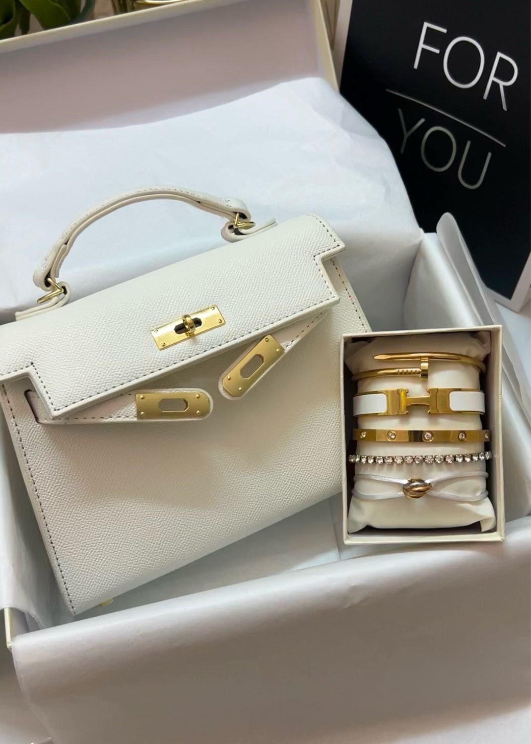 Set Mini Kelly || Blanco