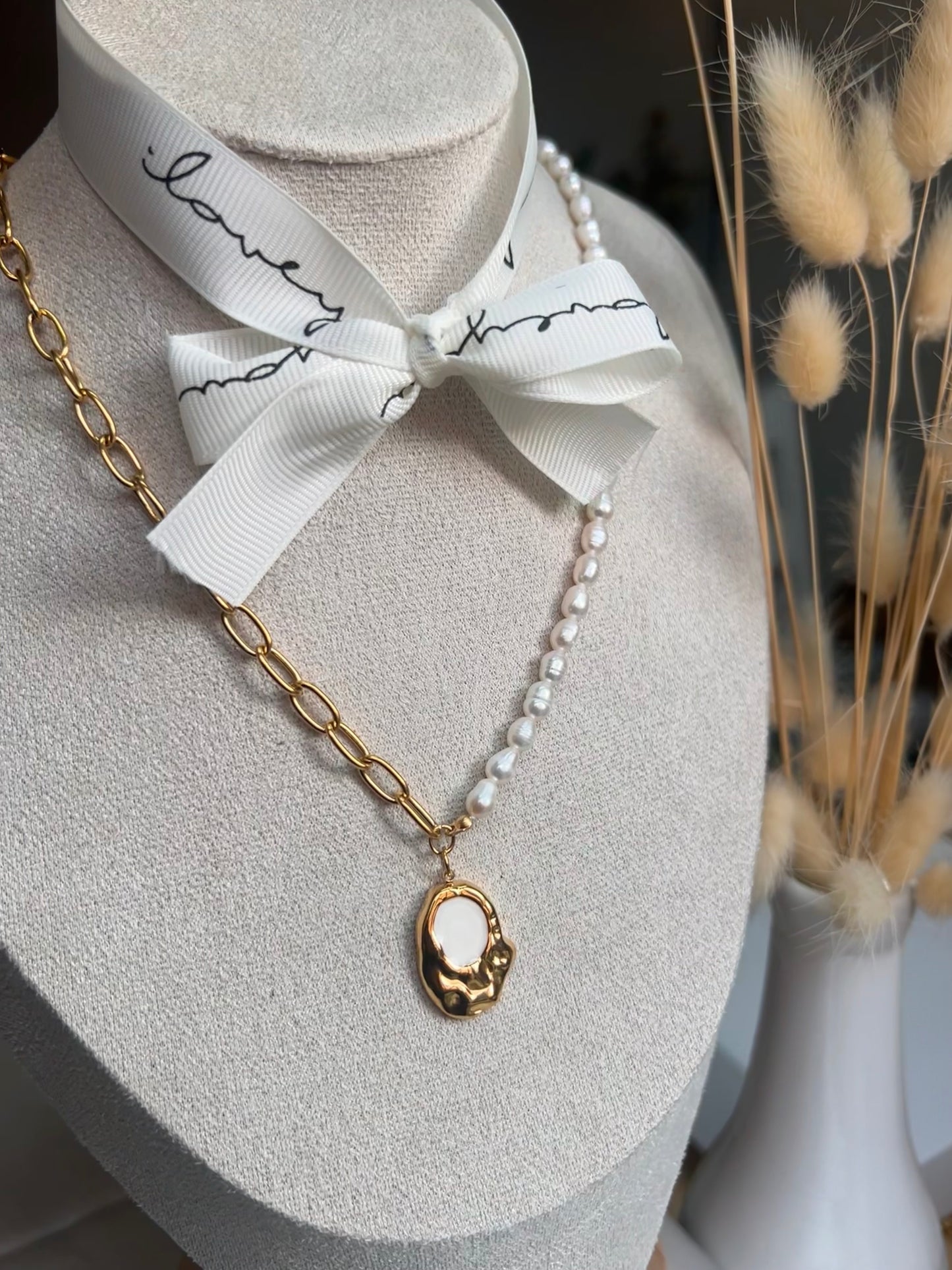 Collar de Perlas Naturales || Magic Pearl