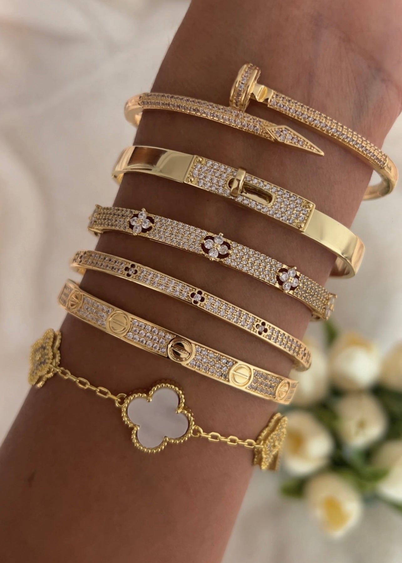 Pulsera Clover || Sparkle