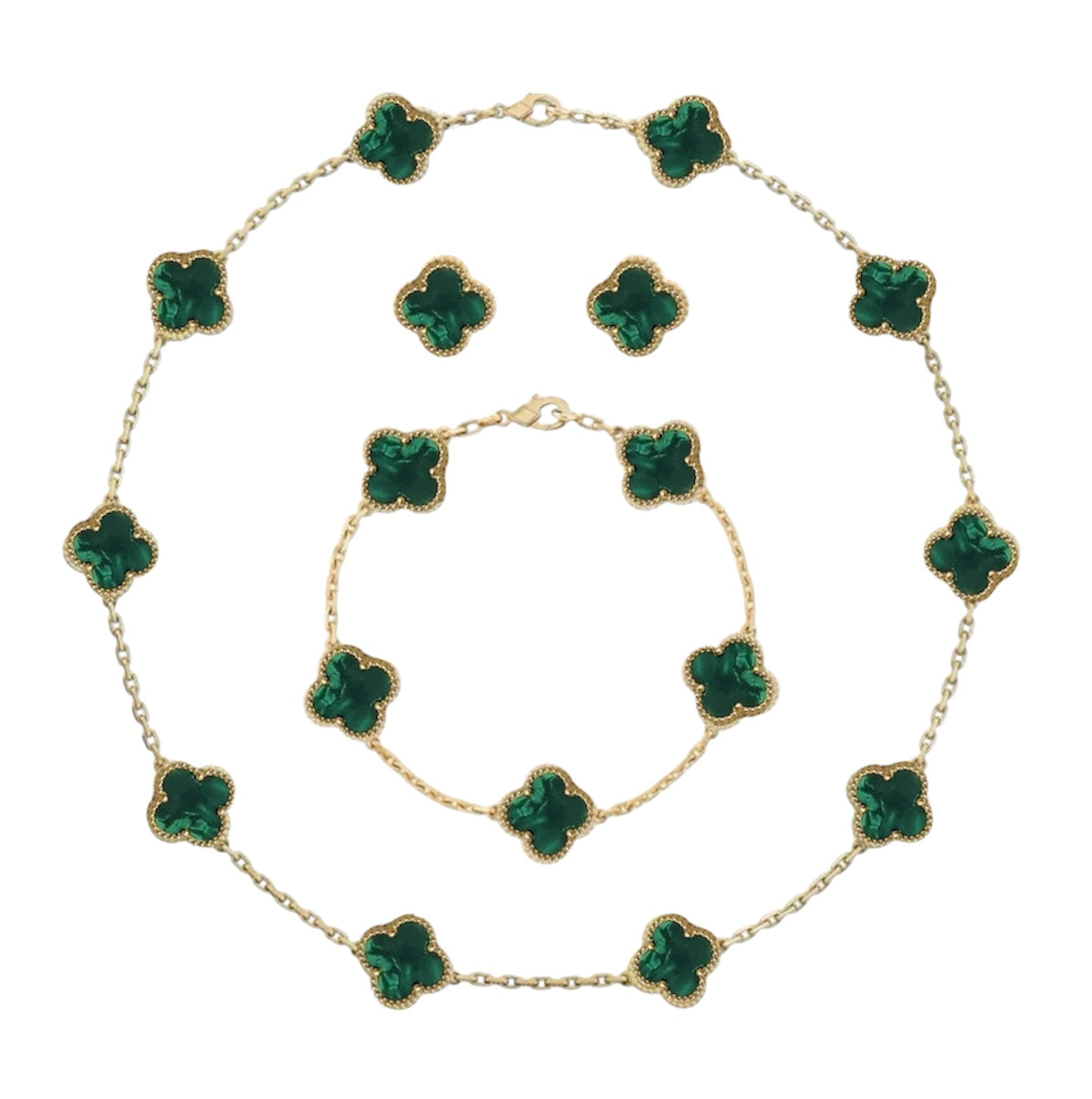 Set 10 Motif || Marble Green