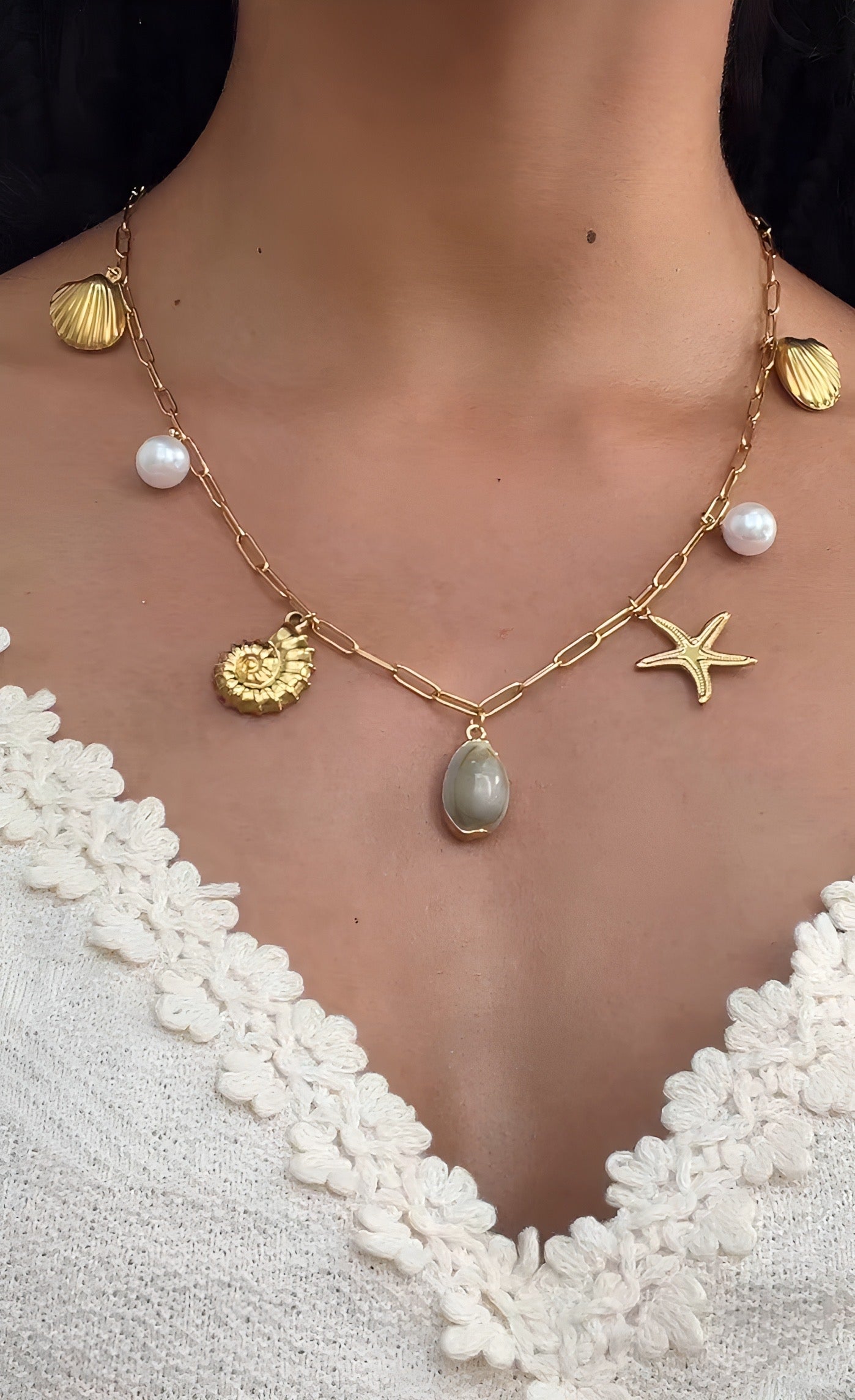 Collar Multicharm || Martinica