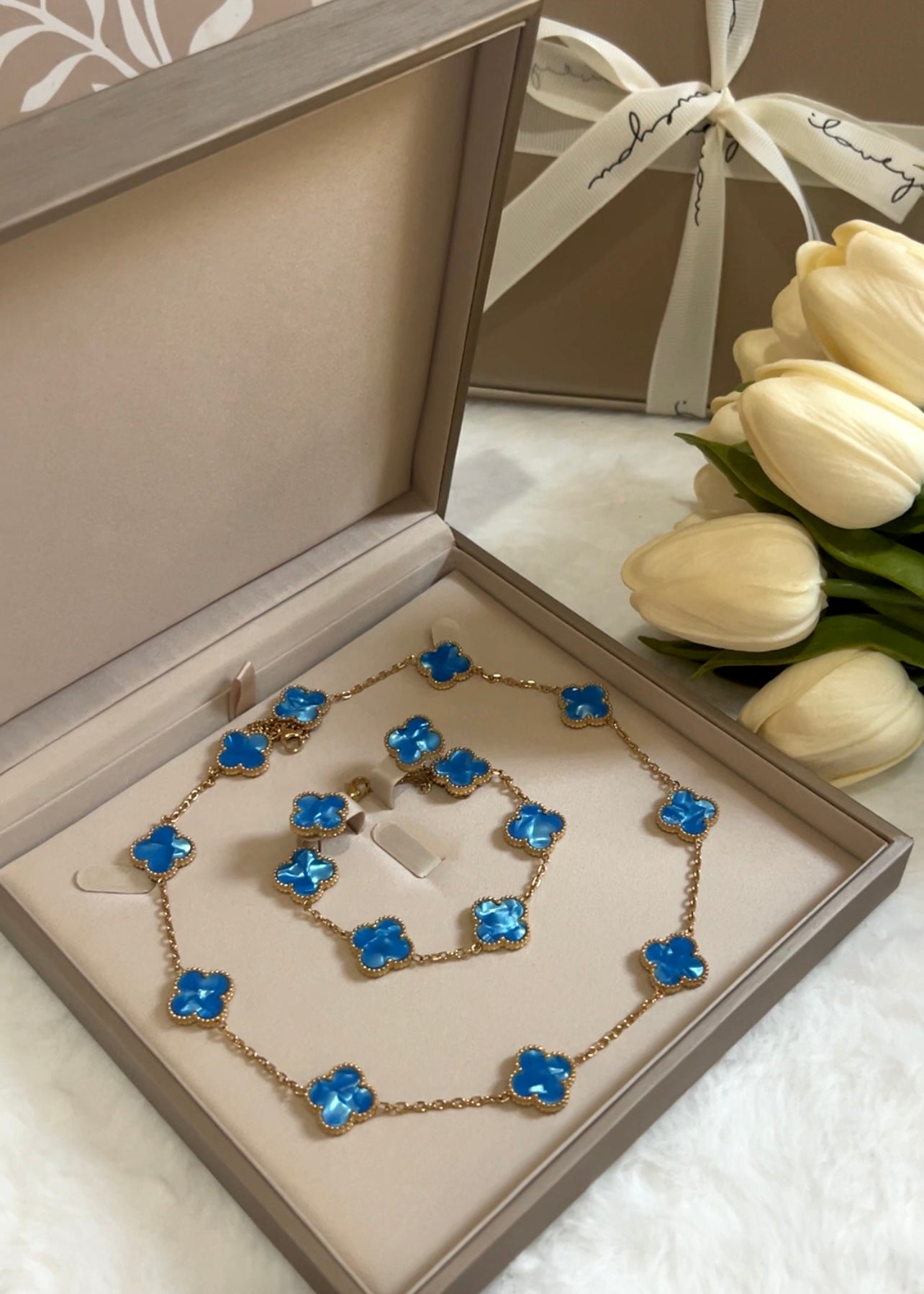 Set 10 Motif || Marble Turquoise