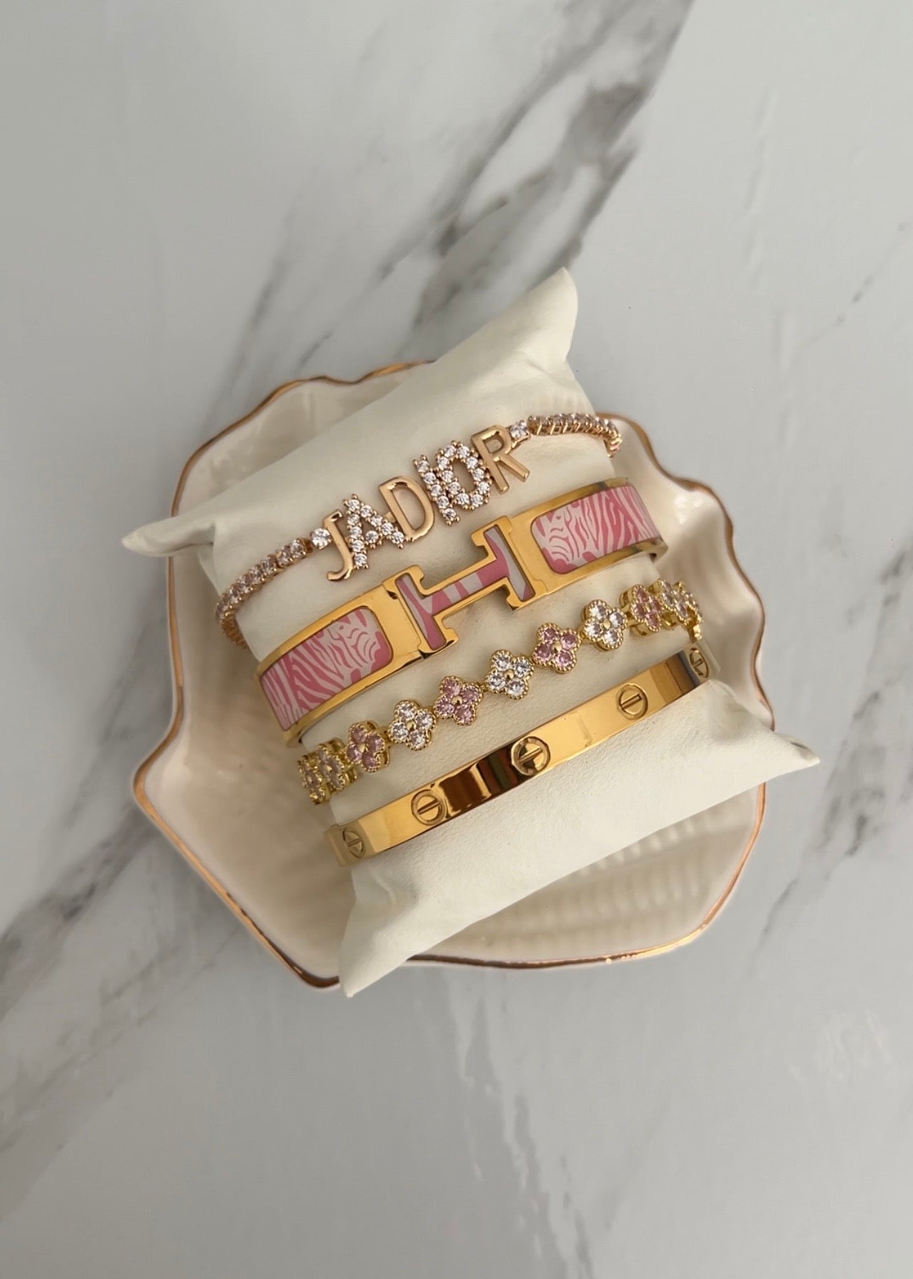 Stack Pink Zebra
