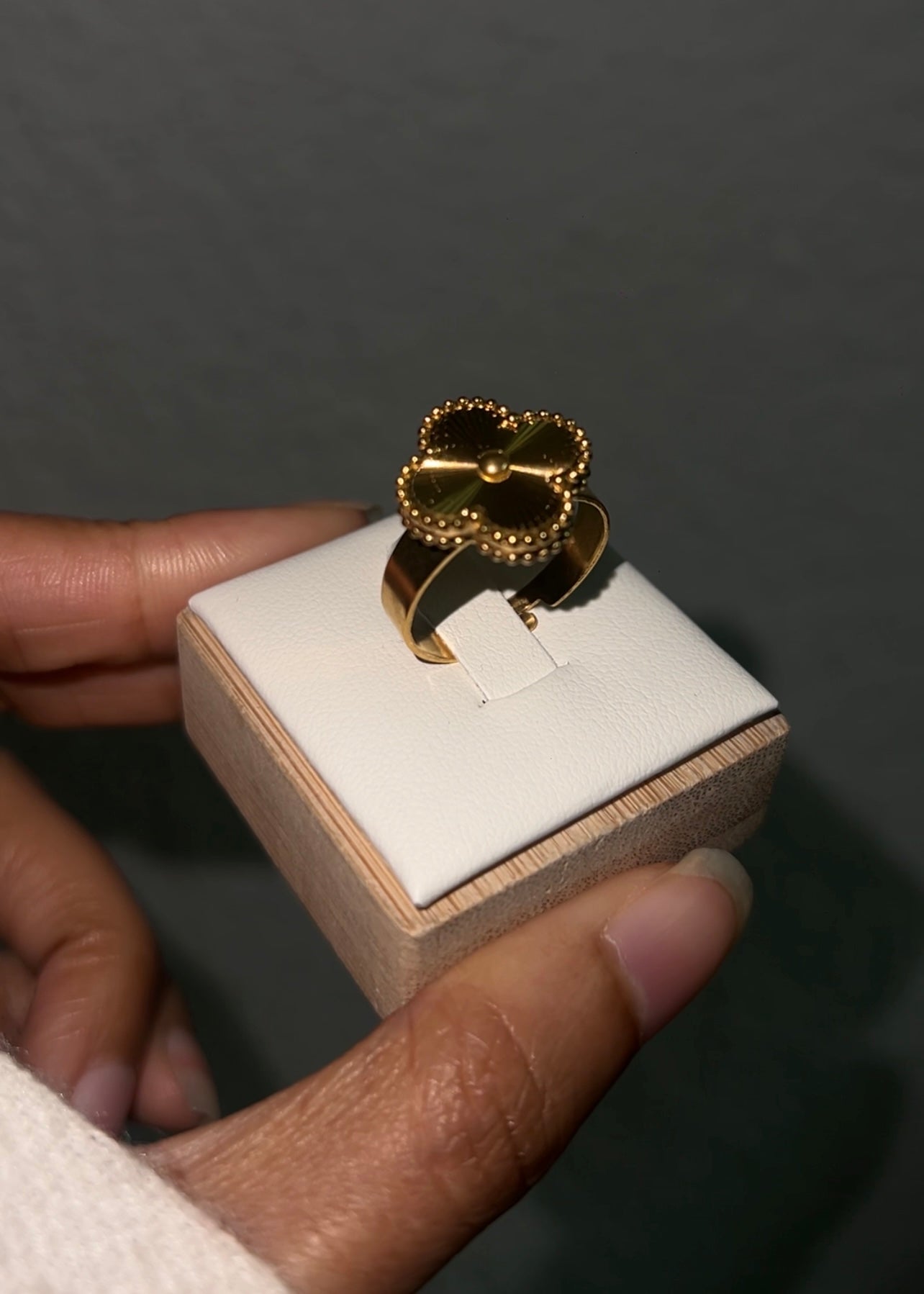 Anillo Laser Clover