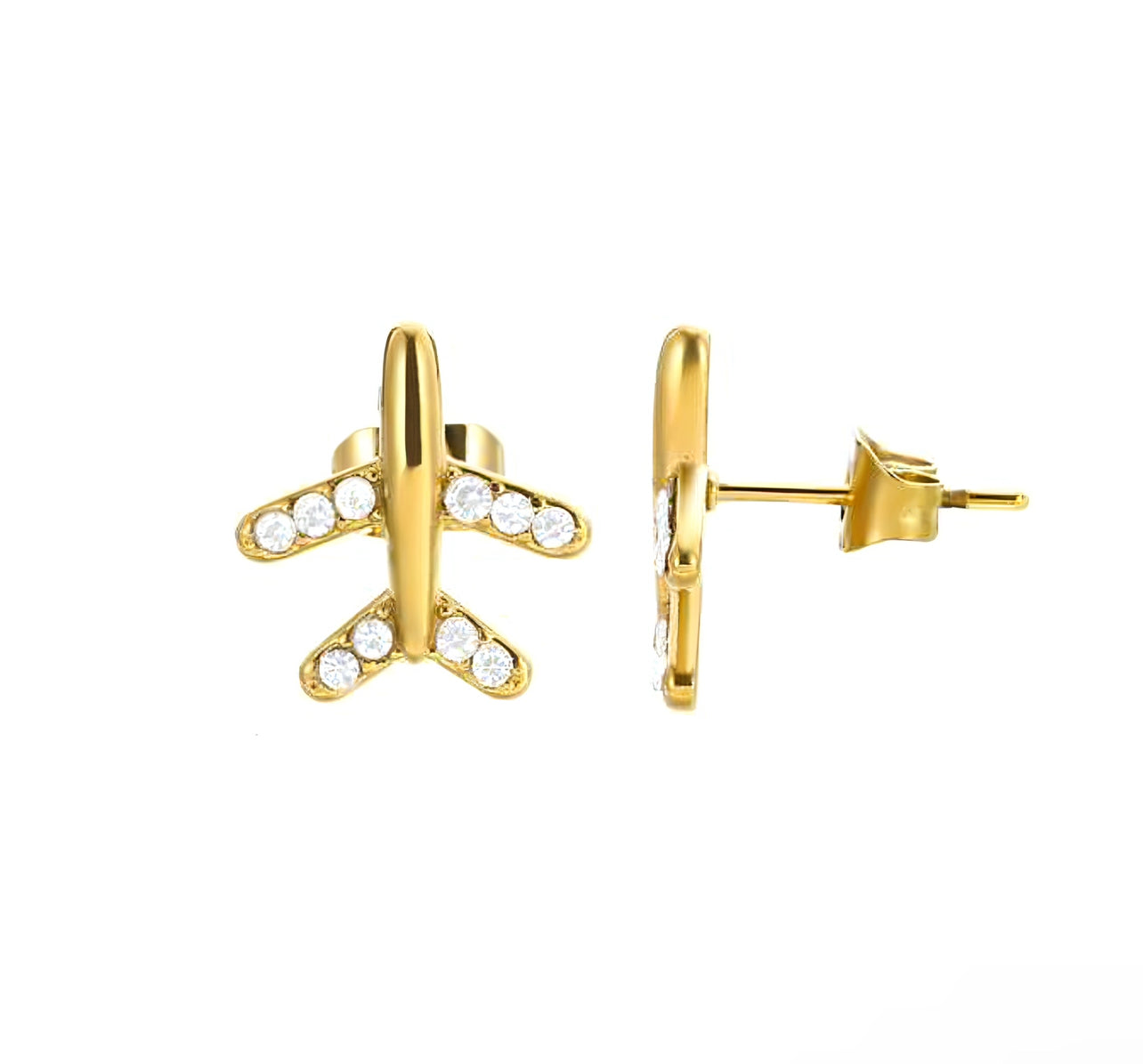 Little Plane Earrings