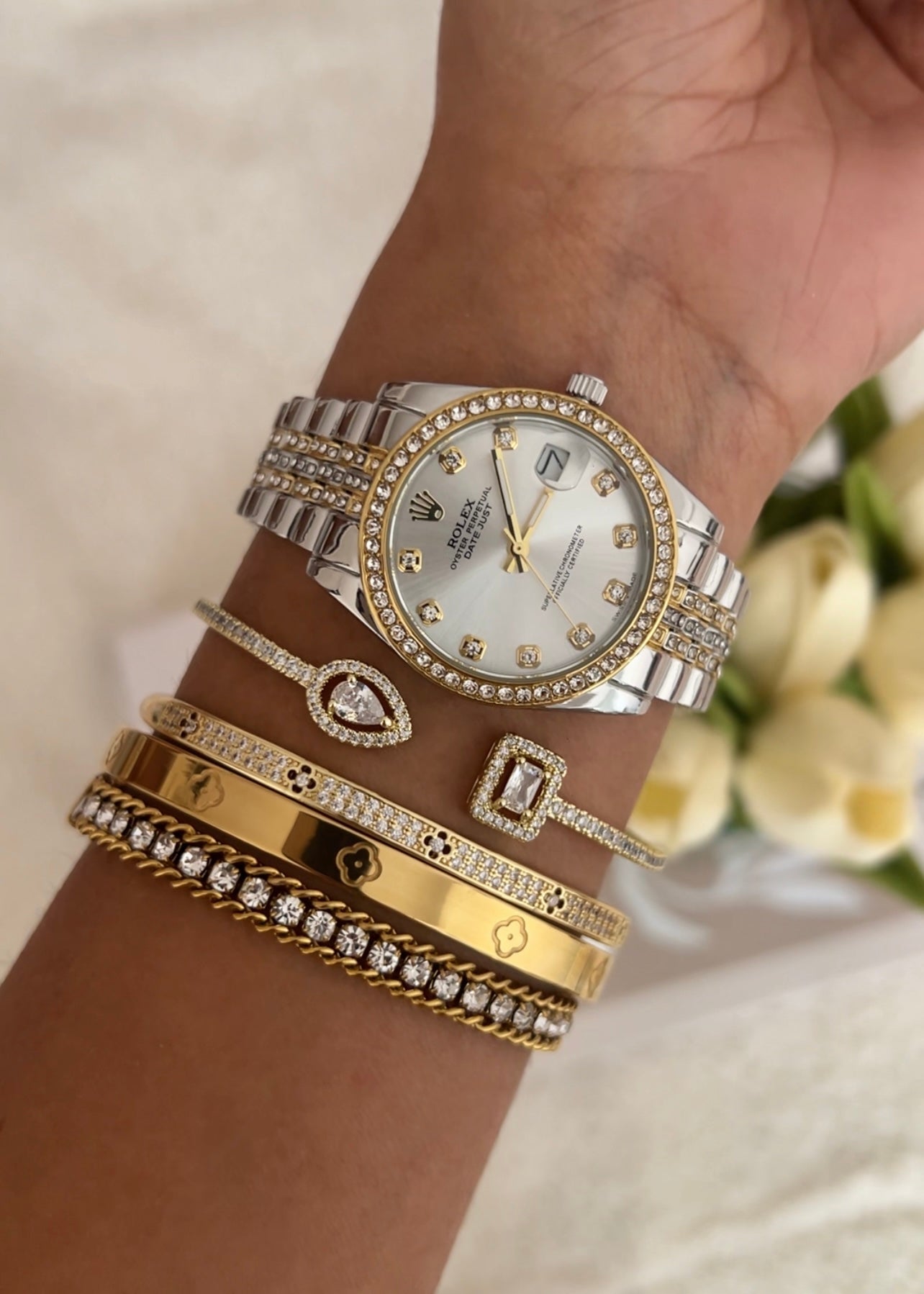 Glänzendes Armband