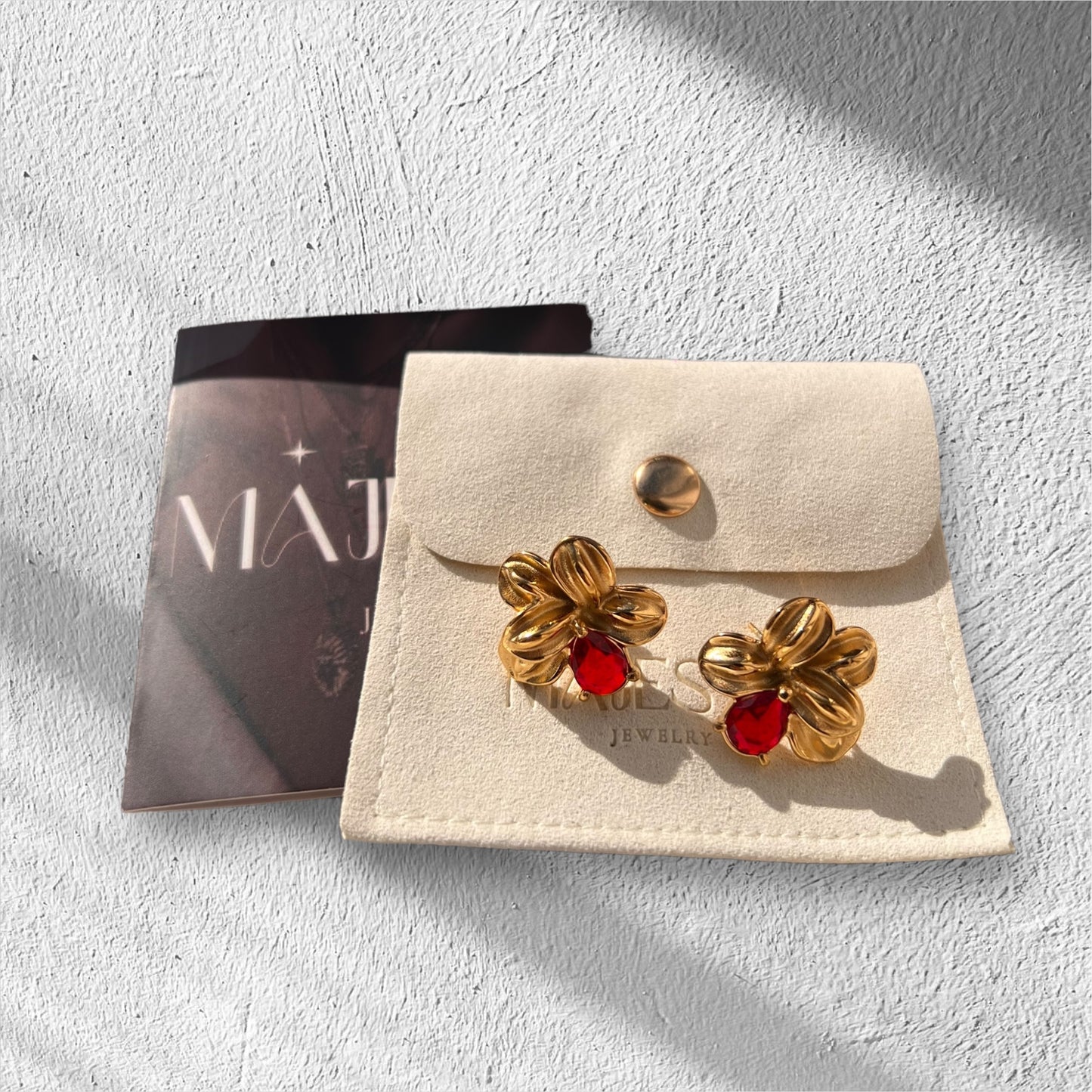 Garnet Earrings