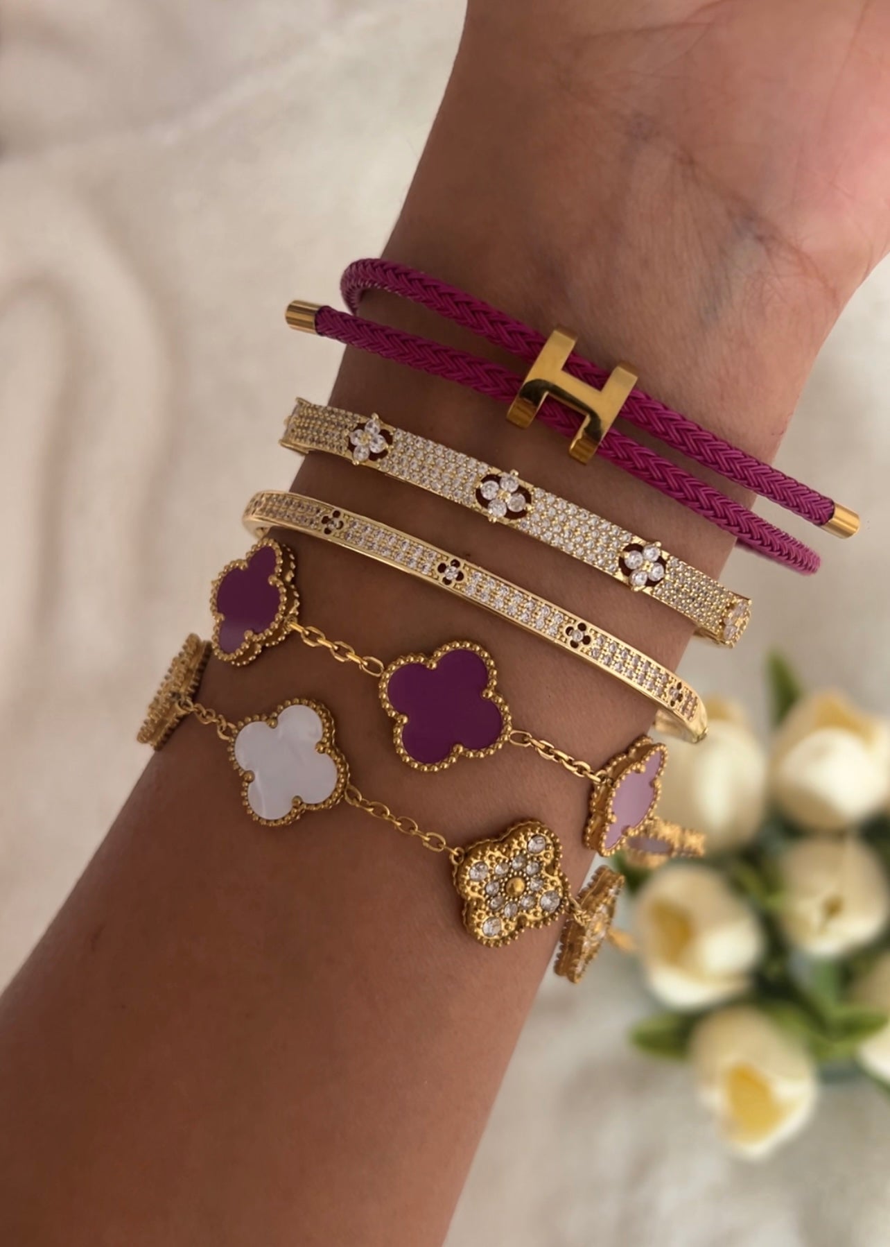 Bangle Little Flower
