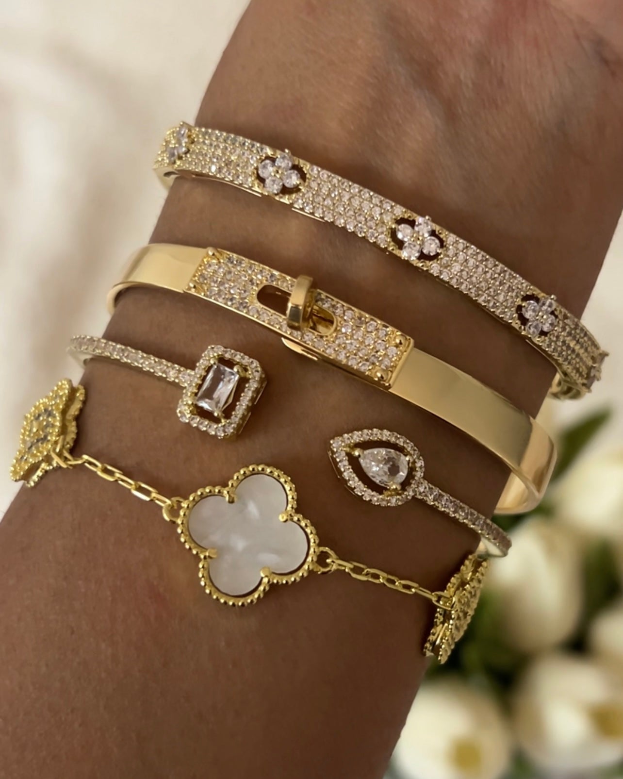 Pulsera Clover || Sparkle