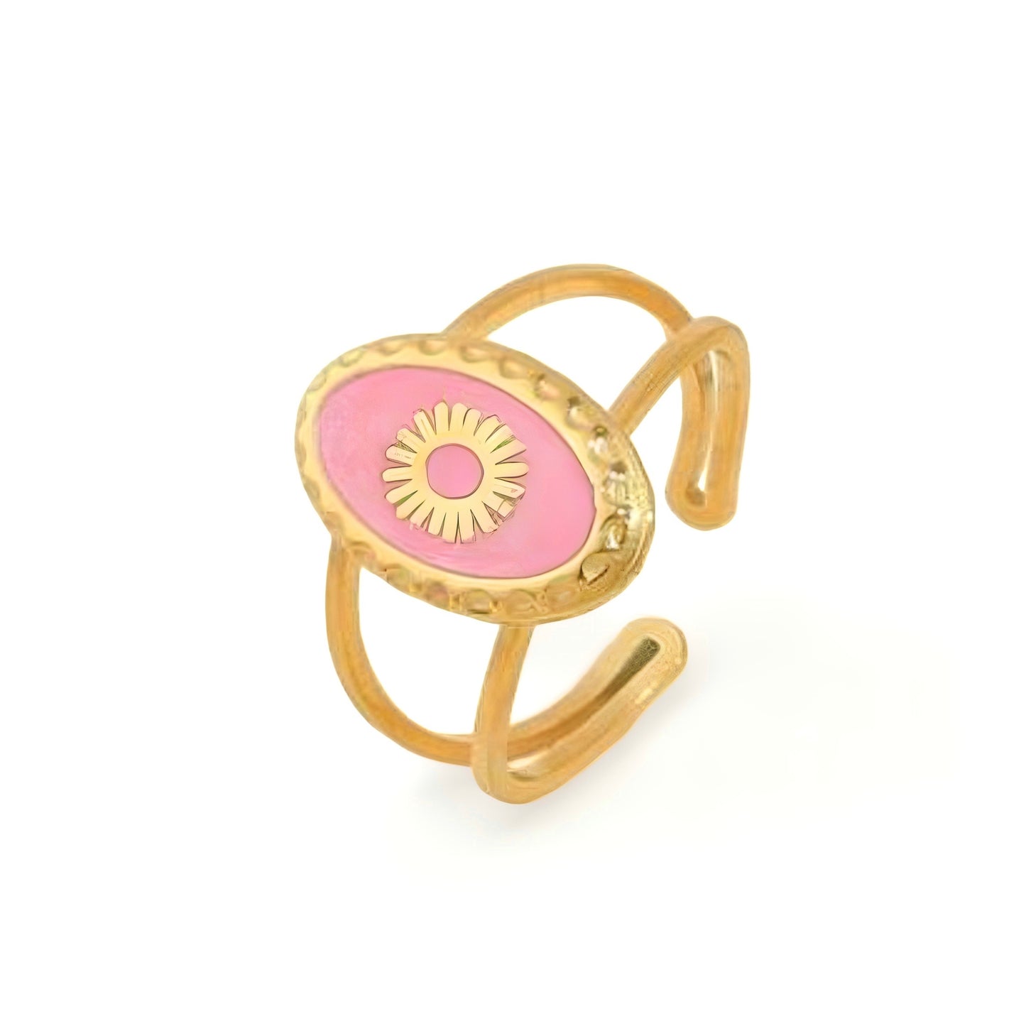 Rosa Sonnenring