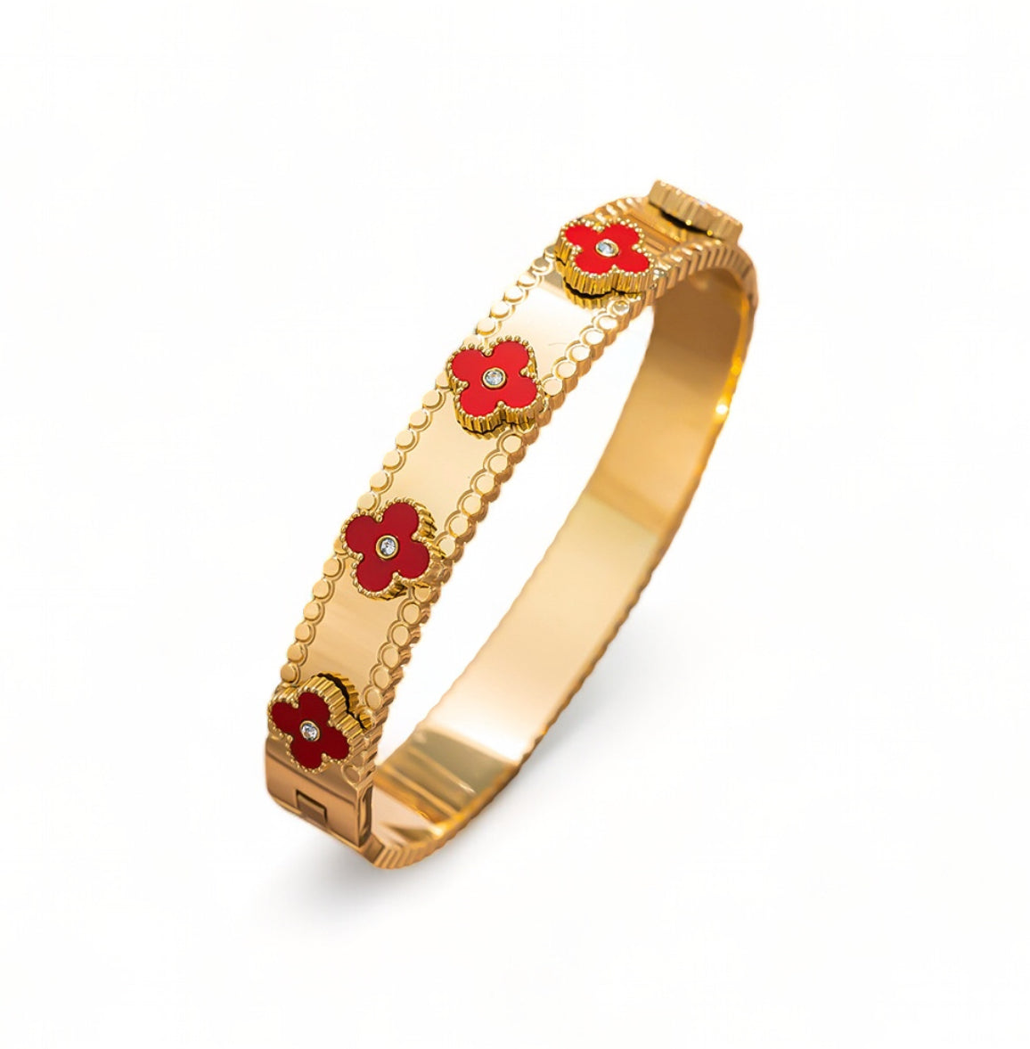 Bangle Floral Stone