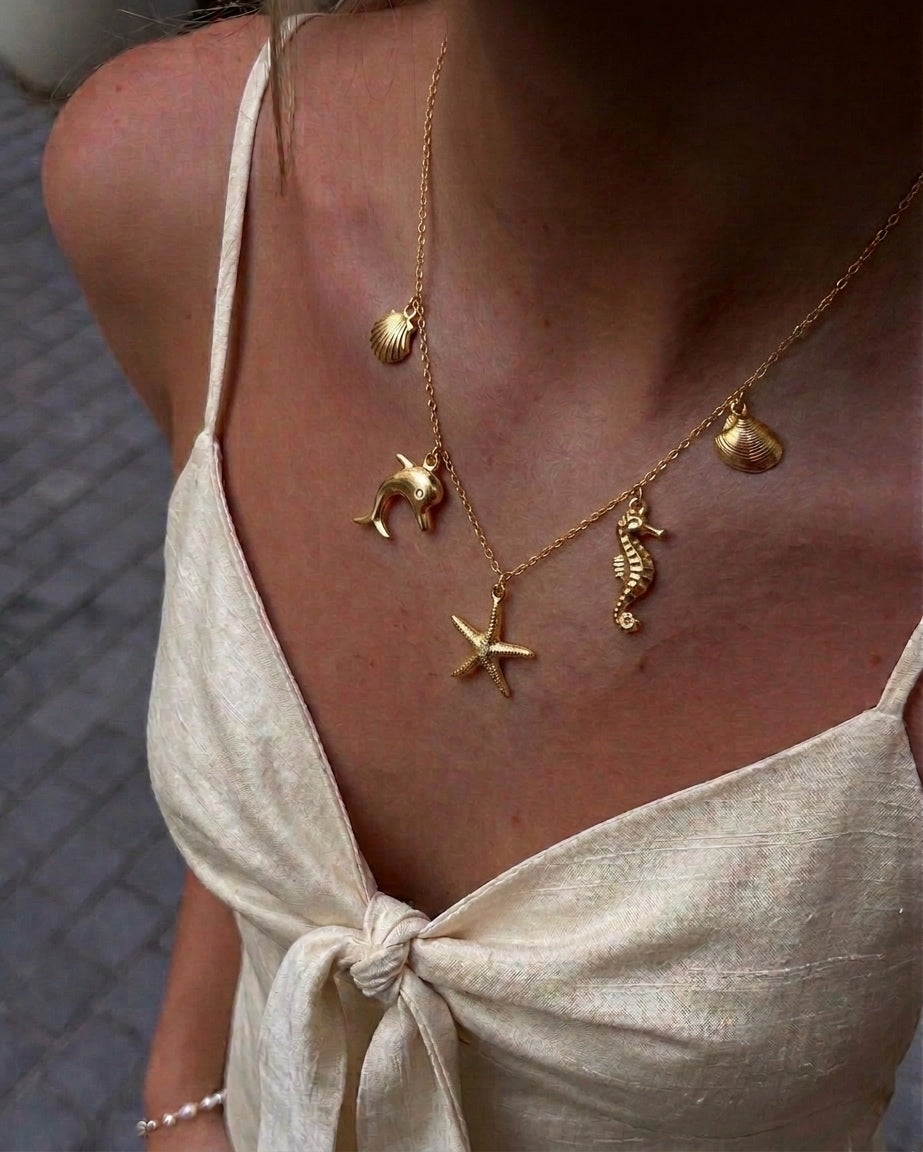Collar Multicharm || Tulum
