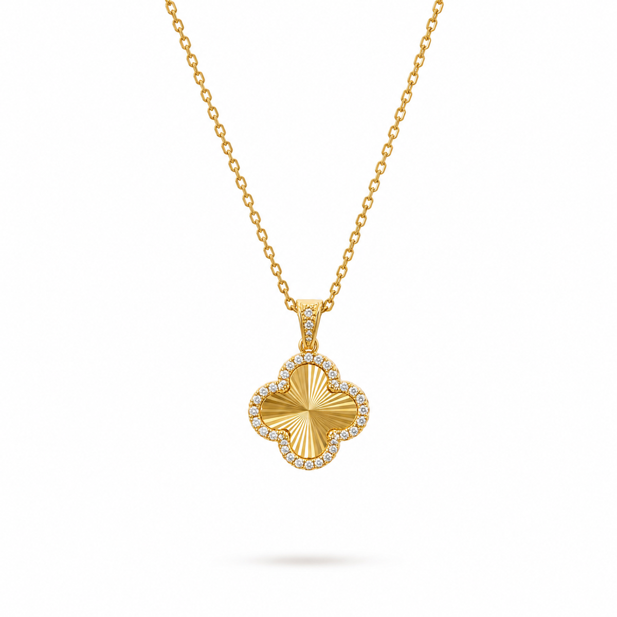 Collar Diamond Clover