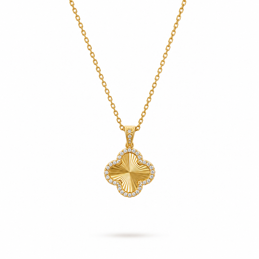 Collar Diamond Clover