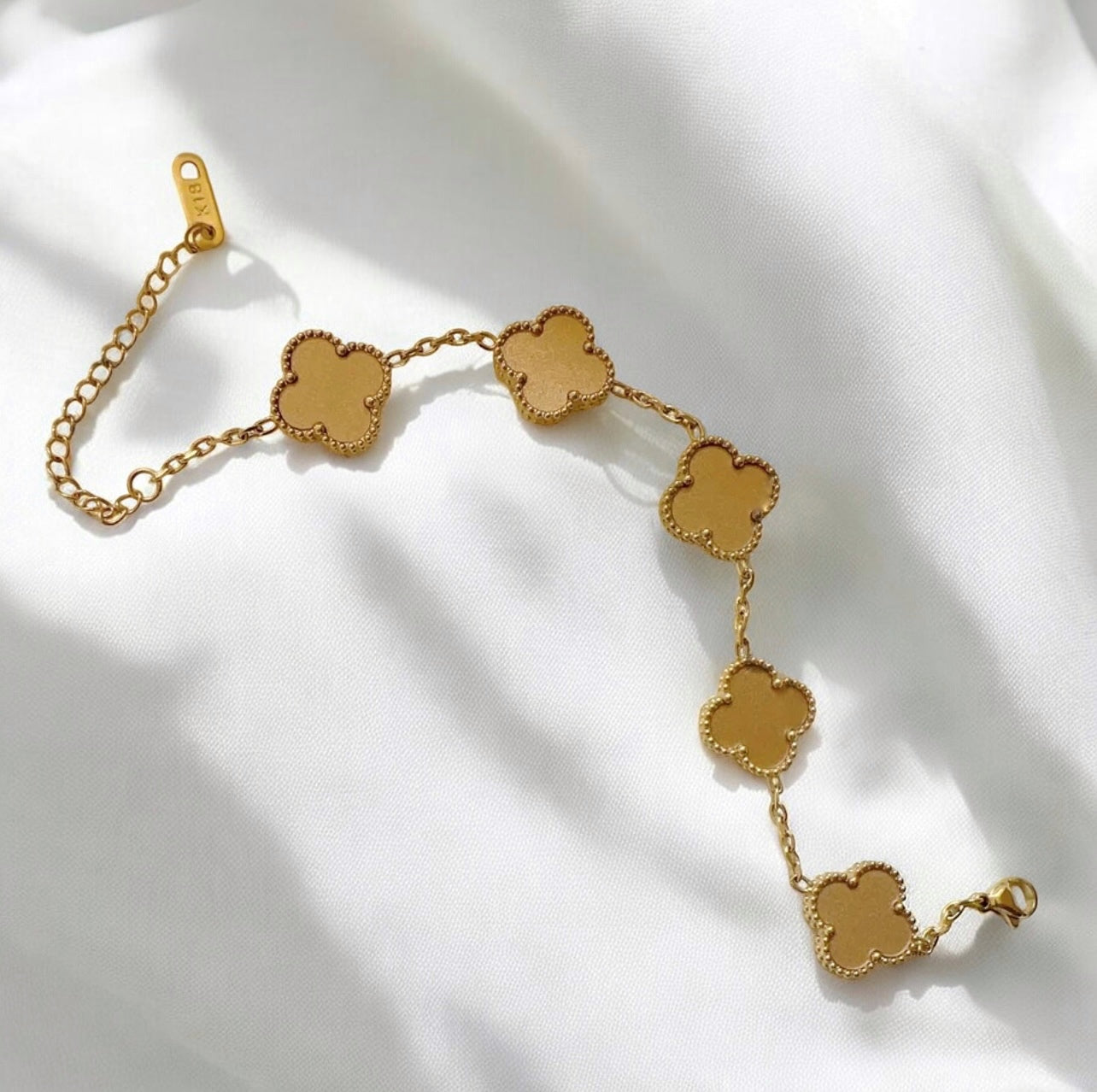 Pulsera Clover || Gold