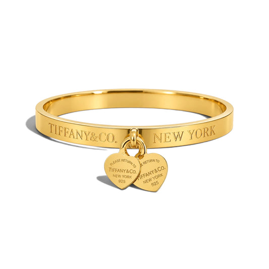 Bangle Two Hearts
