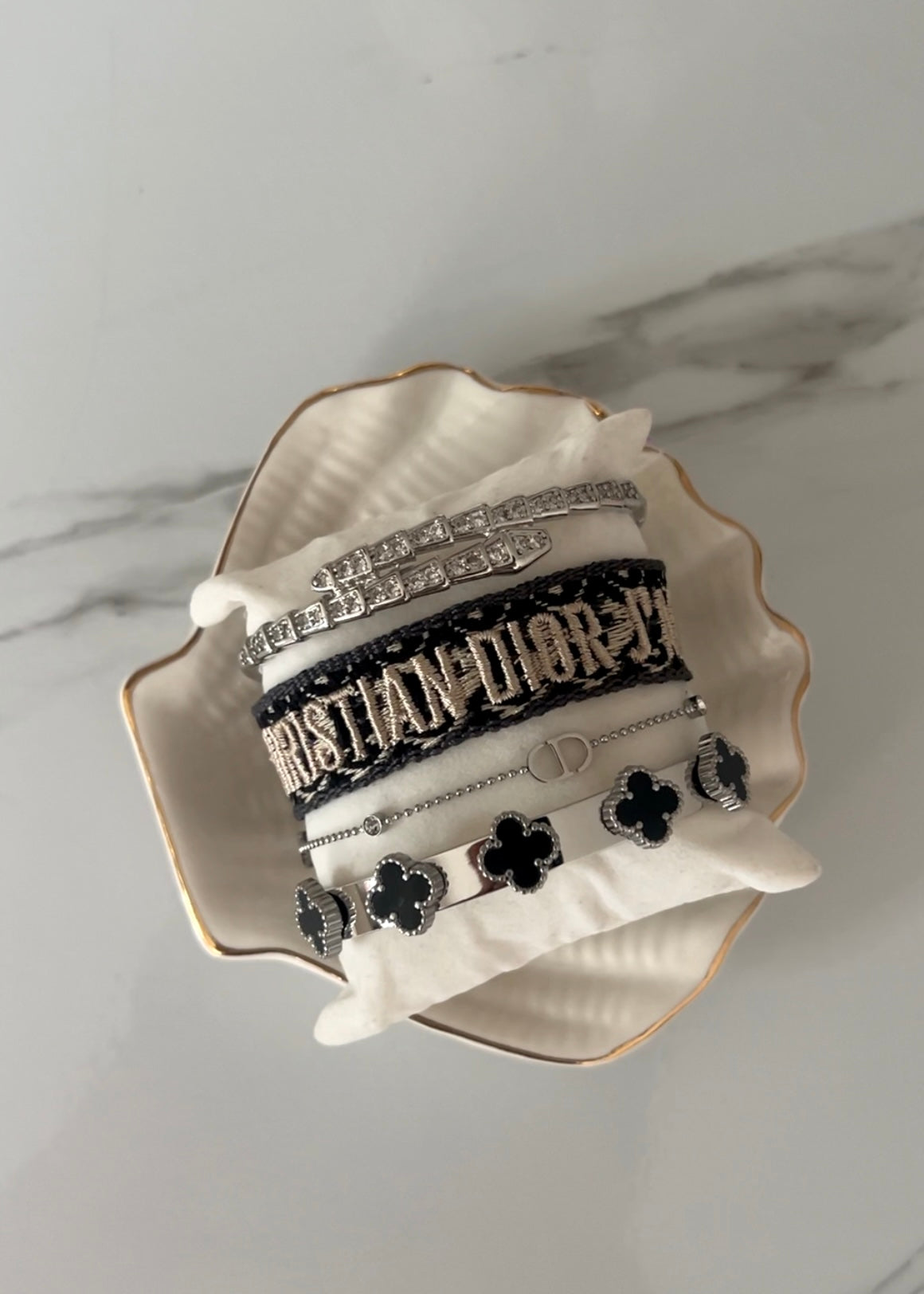 Stack Silver Serpenti