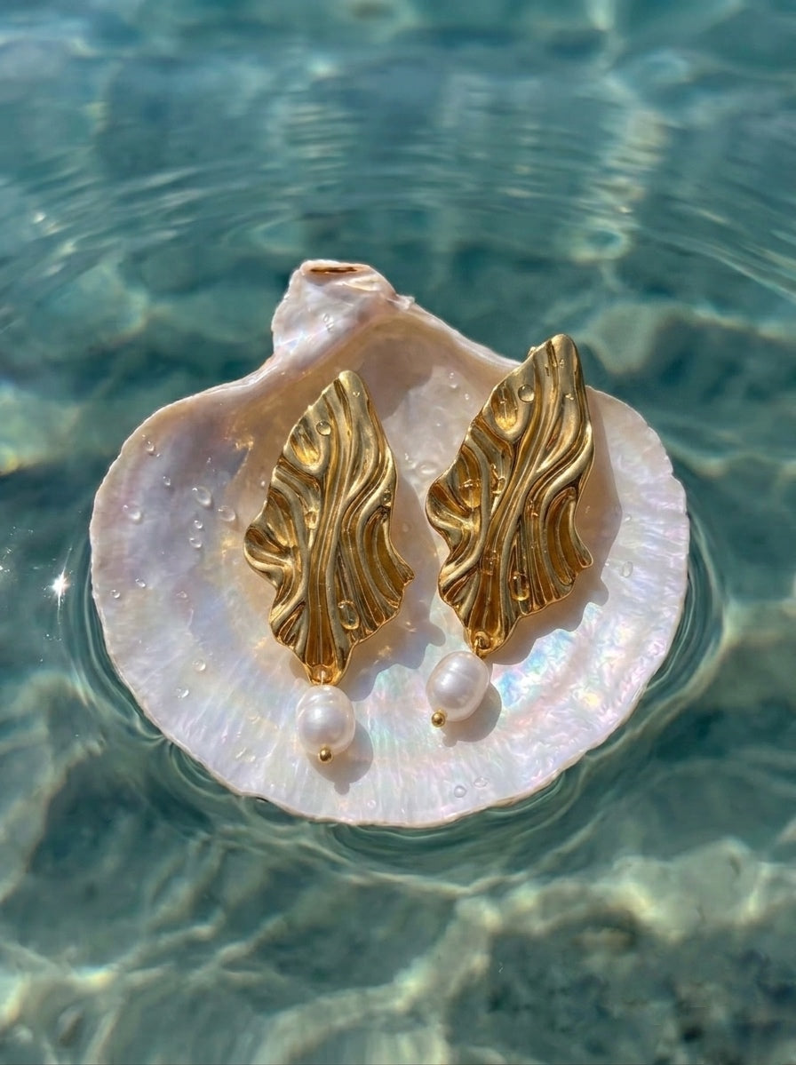 Iris earrings