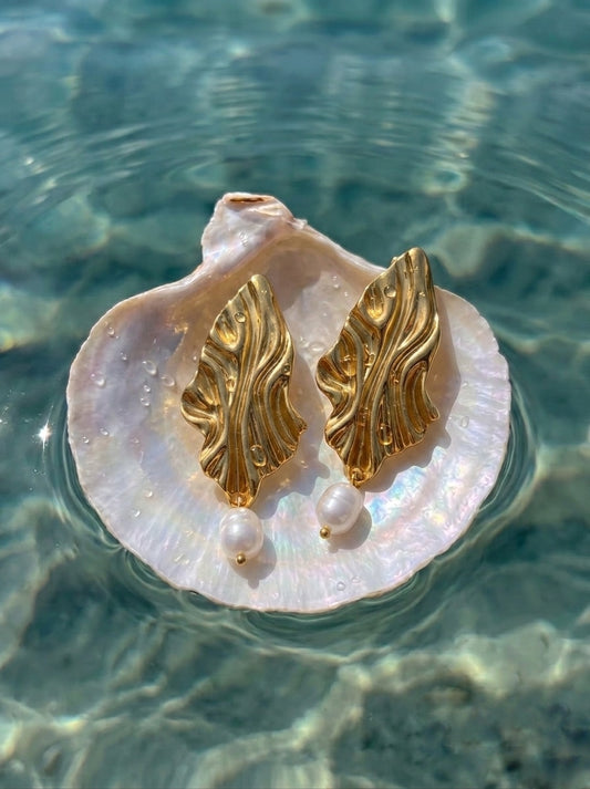 Iris earrings