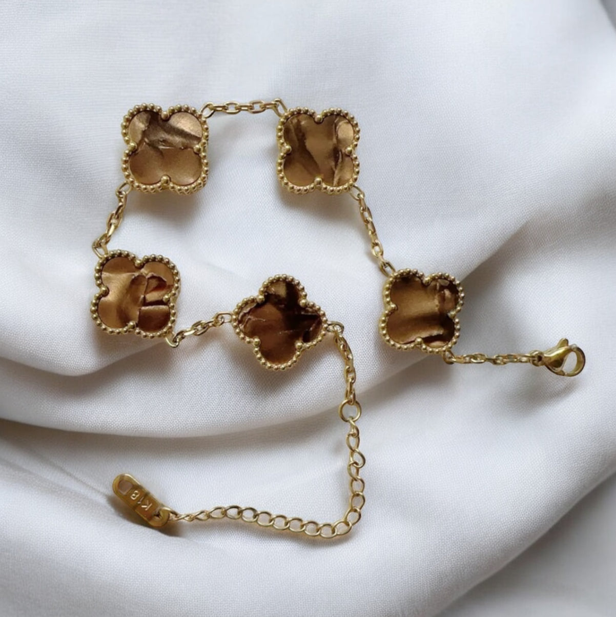 Pulsera Clover || Gold