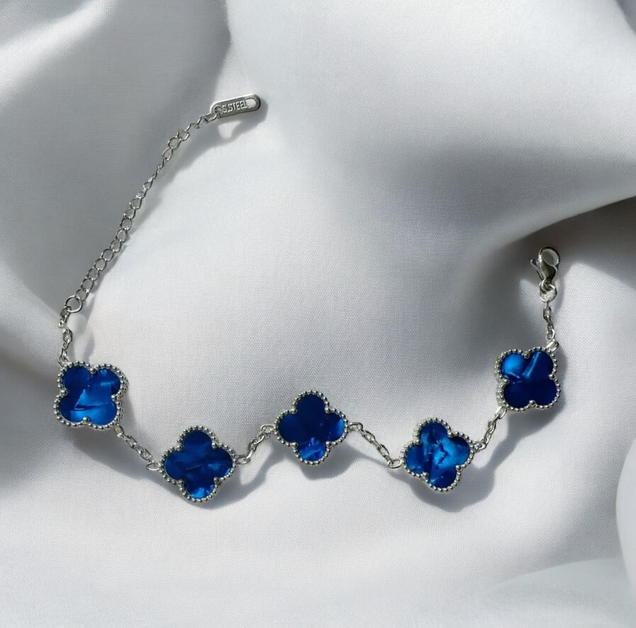 Pulsera Clover || Silver