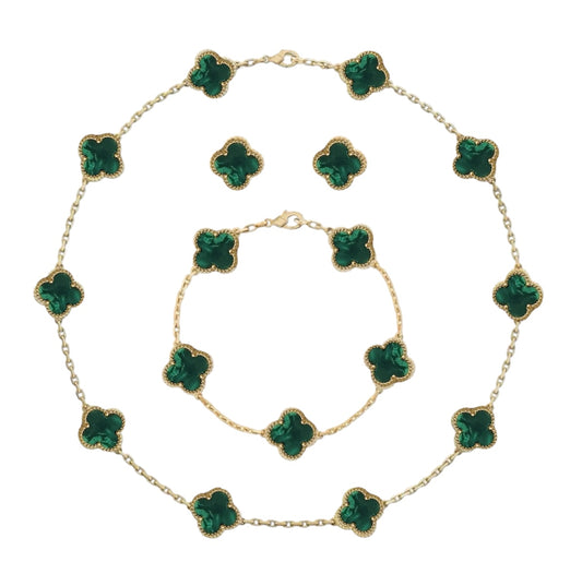 Set 10 Motif || Marble Green