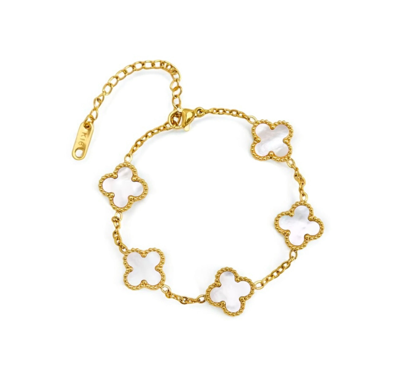 Pulsera Clover Shell