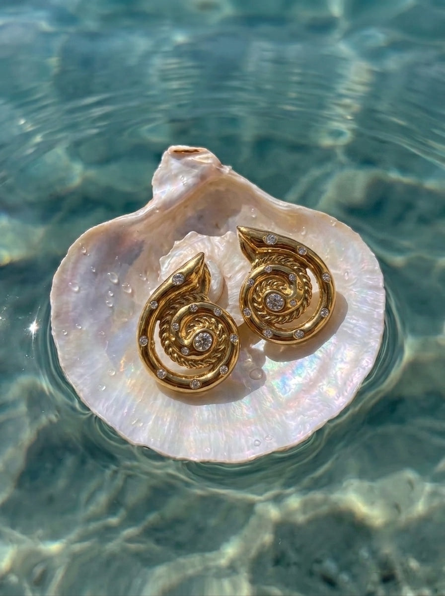 Coral Earrings