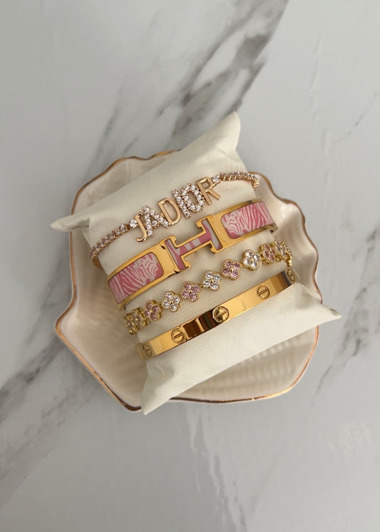Stack Pink Zebra