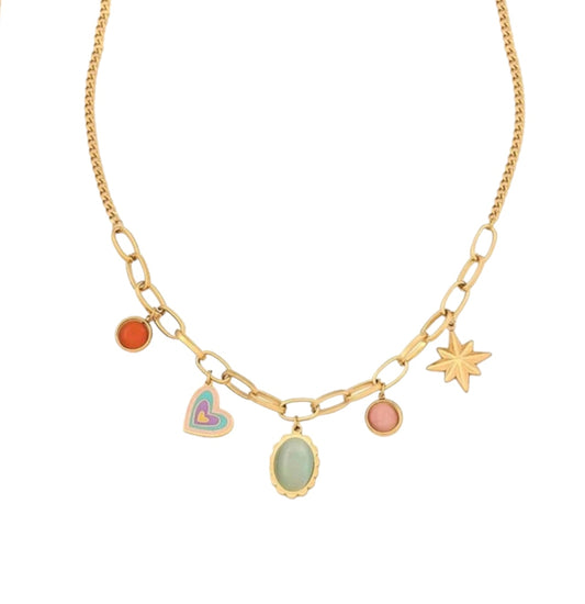 Multicharm Necklace || Ashanty