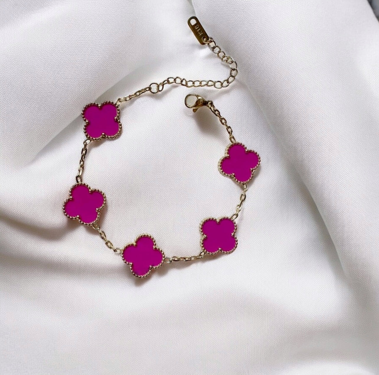 Pulsera Clover || Gold