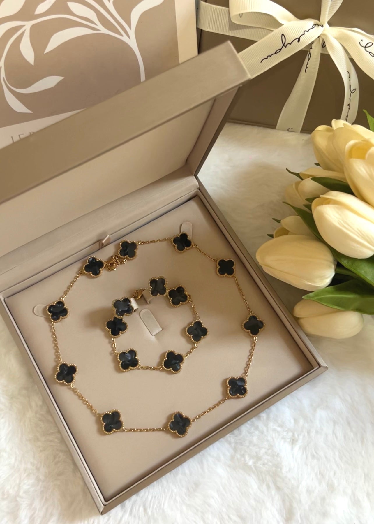 Set 10 Motif || Marble Balck