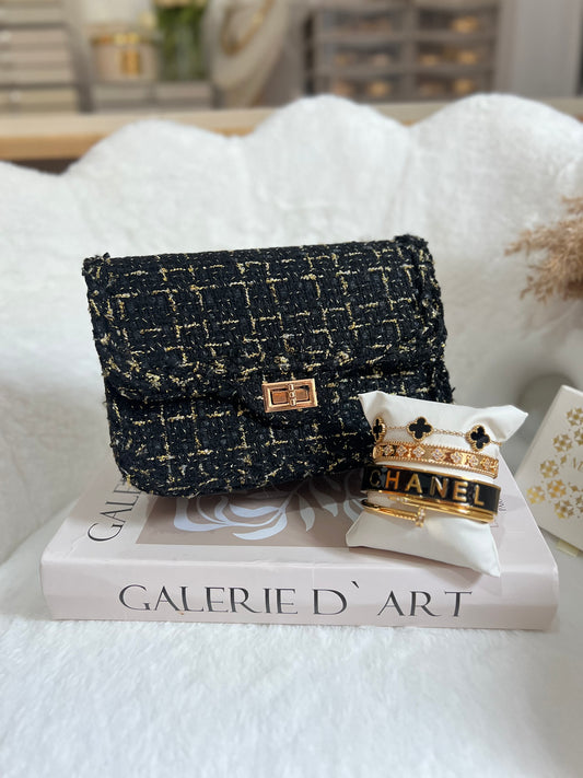 Set Tweed || Black