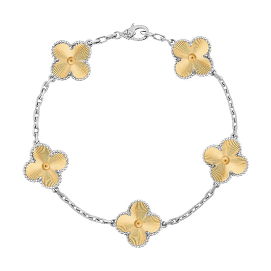 Pulsera Clover Full Laser || Mixed