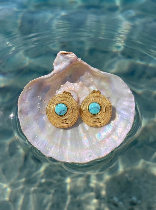 Pendientes Turquesa