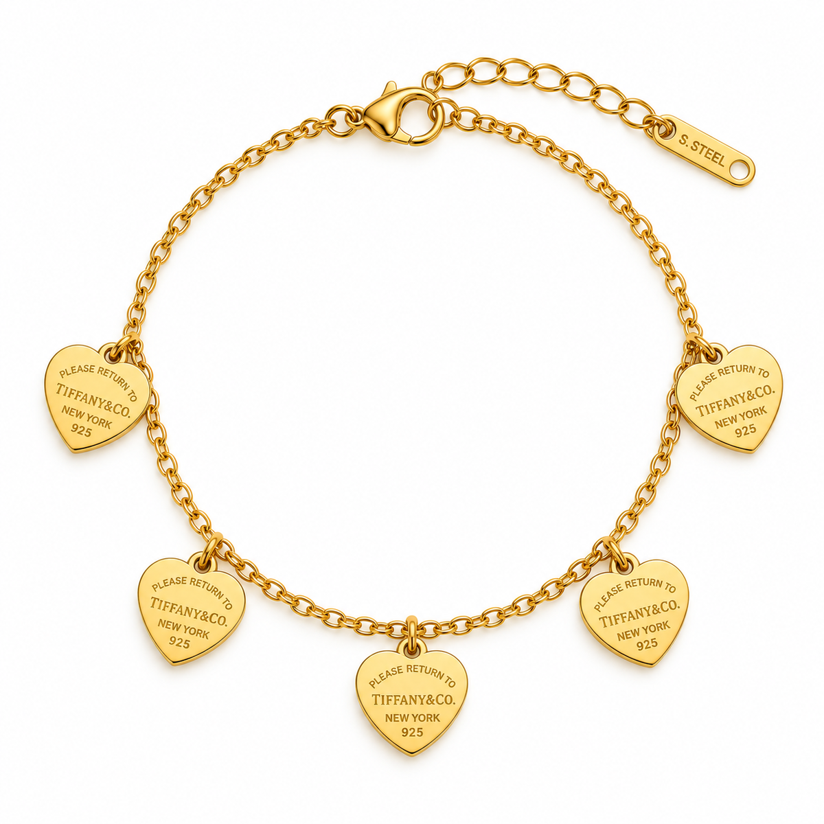 Pulsera Corazones