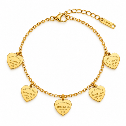 Pulsera Corazones