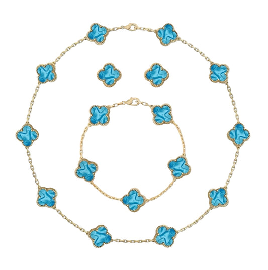 Set 10 Motif || Marble Turquoise