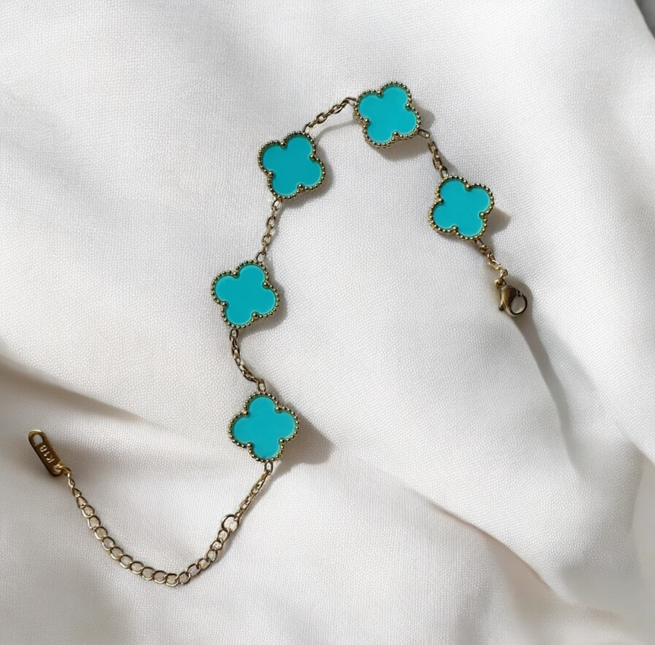 Pulsera Clover || Gold