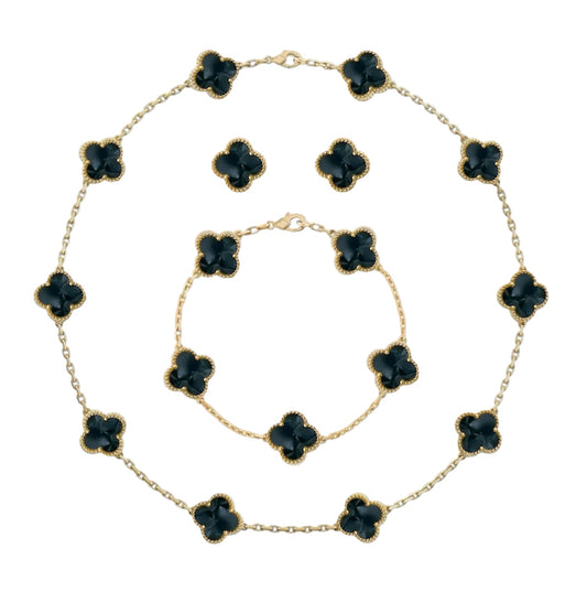 Set 10 Motif || Marble Balck