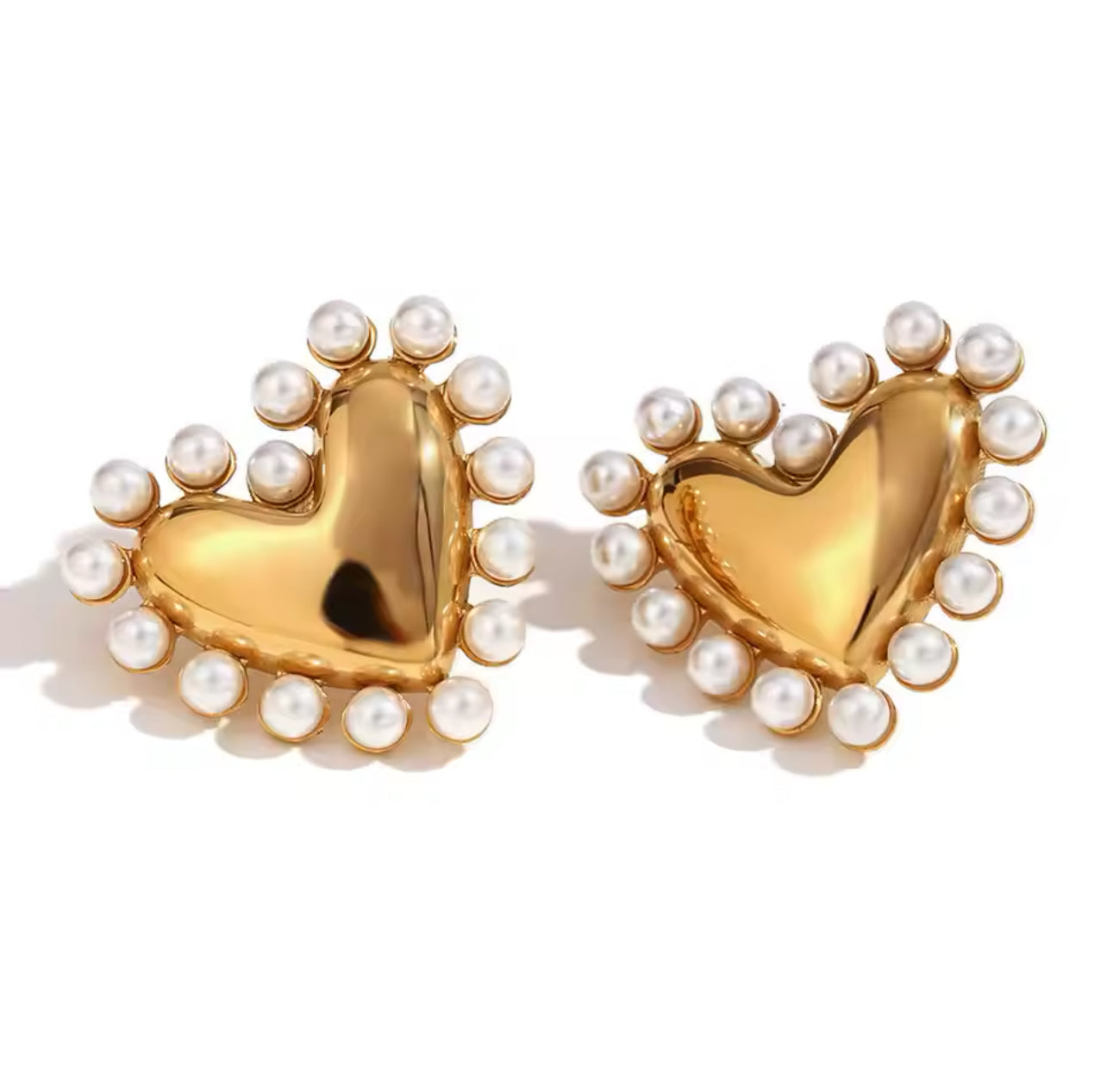Heartbeat earrings