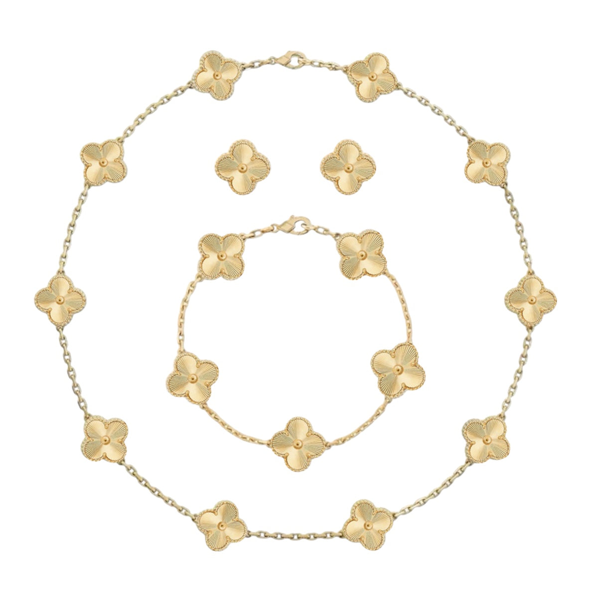 Set 10 Motif || Laser Gold