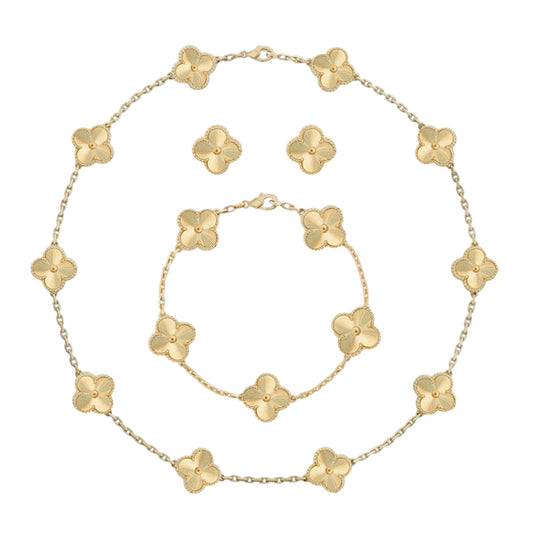 Set 10 Motif || Laser Gold