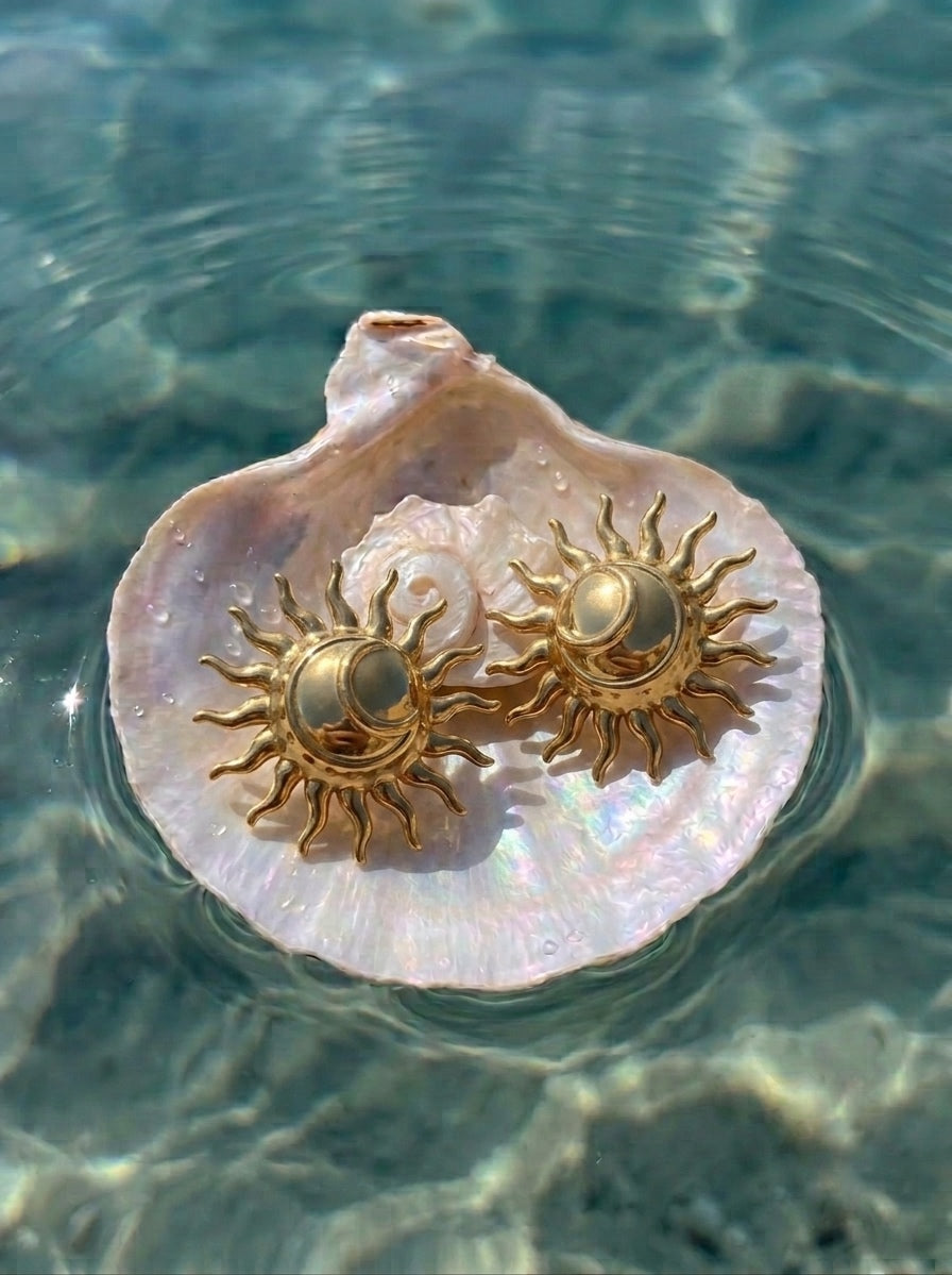 Karibische Ohrringe