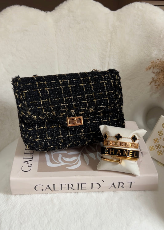 Set Tweed || Black