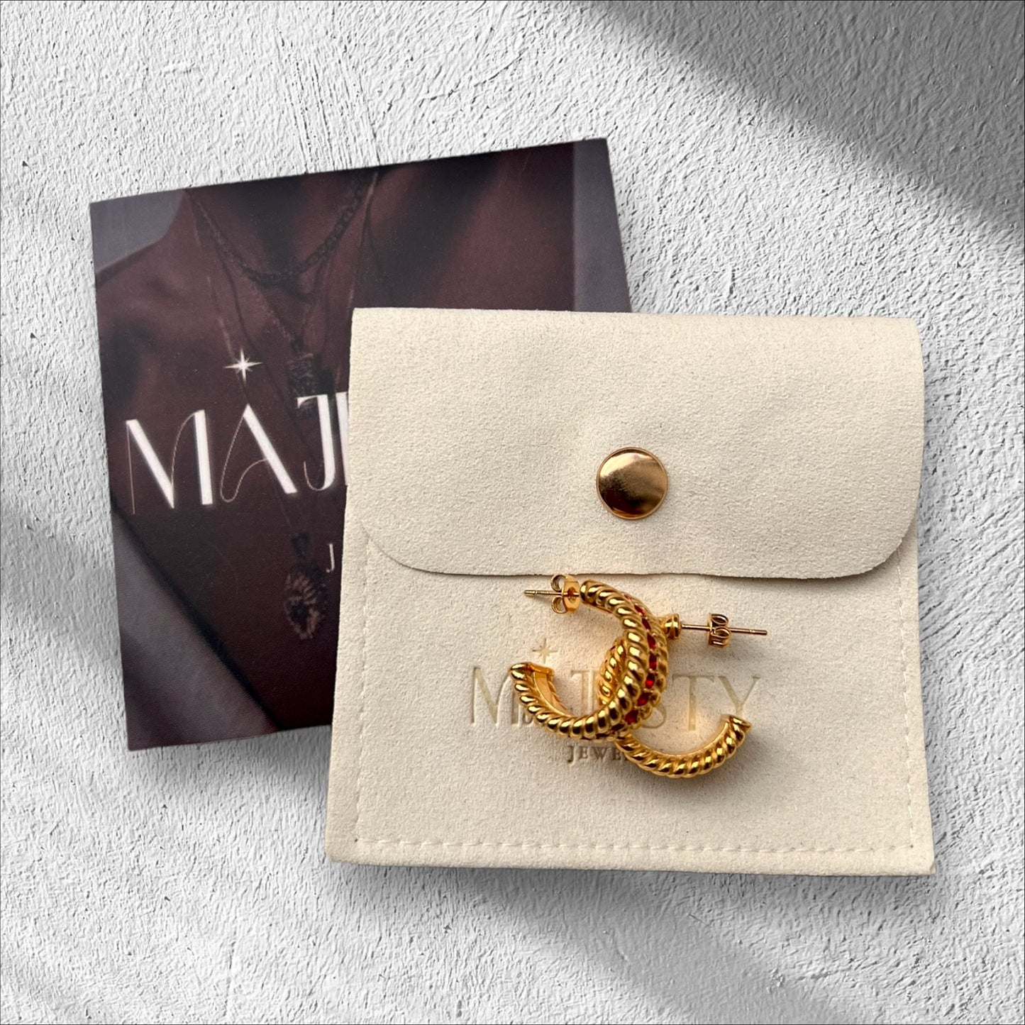 Ruby Earrings